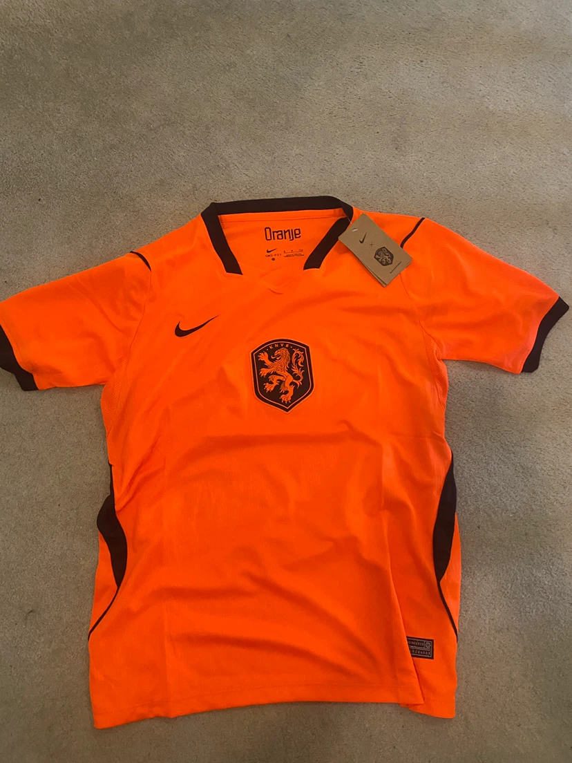 Nike Netherlands Orange Soccer Jersey - photo 5