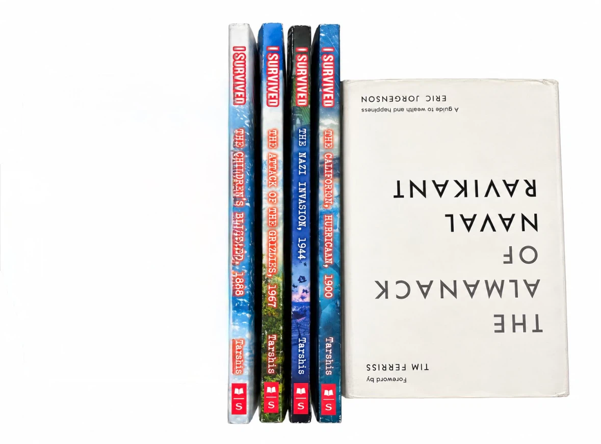 4 I Survived books by Lauren Tarshis