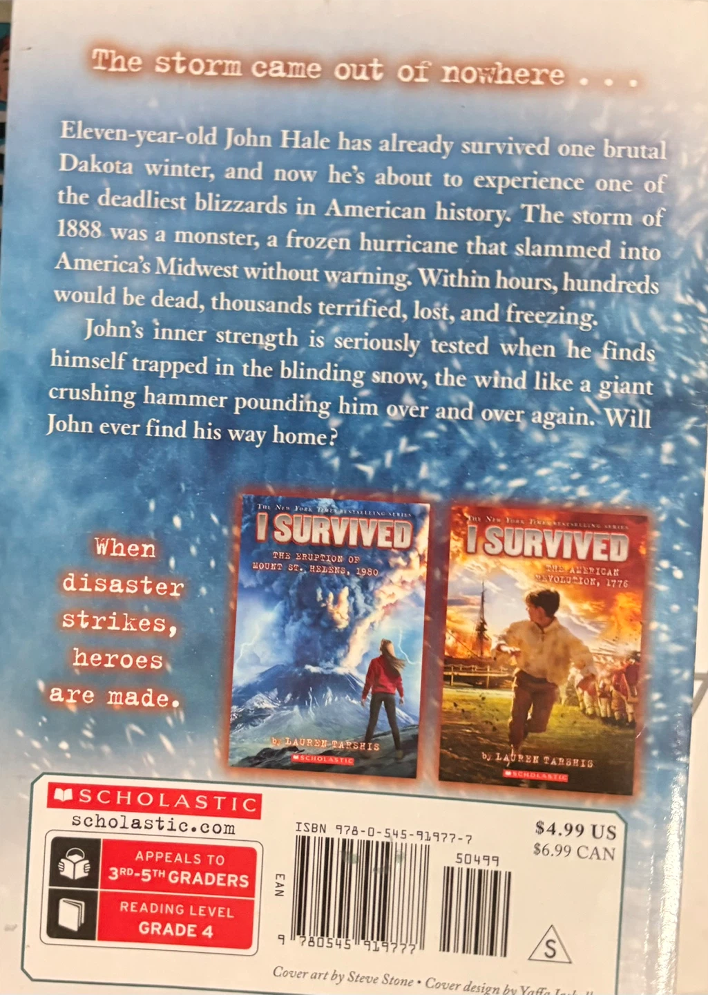 4 I Survived books by Lauren Tarshis - photo 5