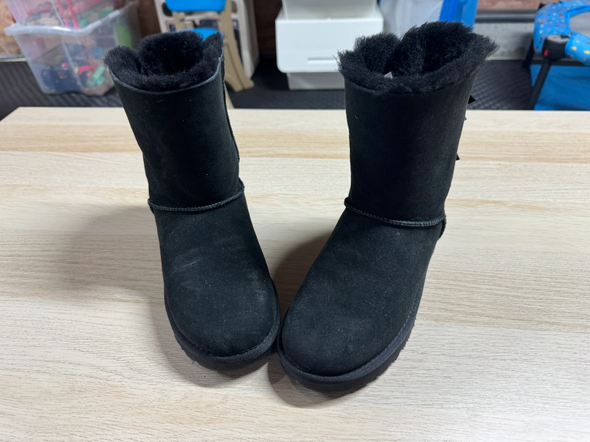 UGG Bailey Bow Tall Boots - Black