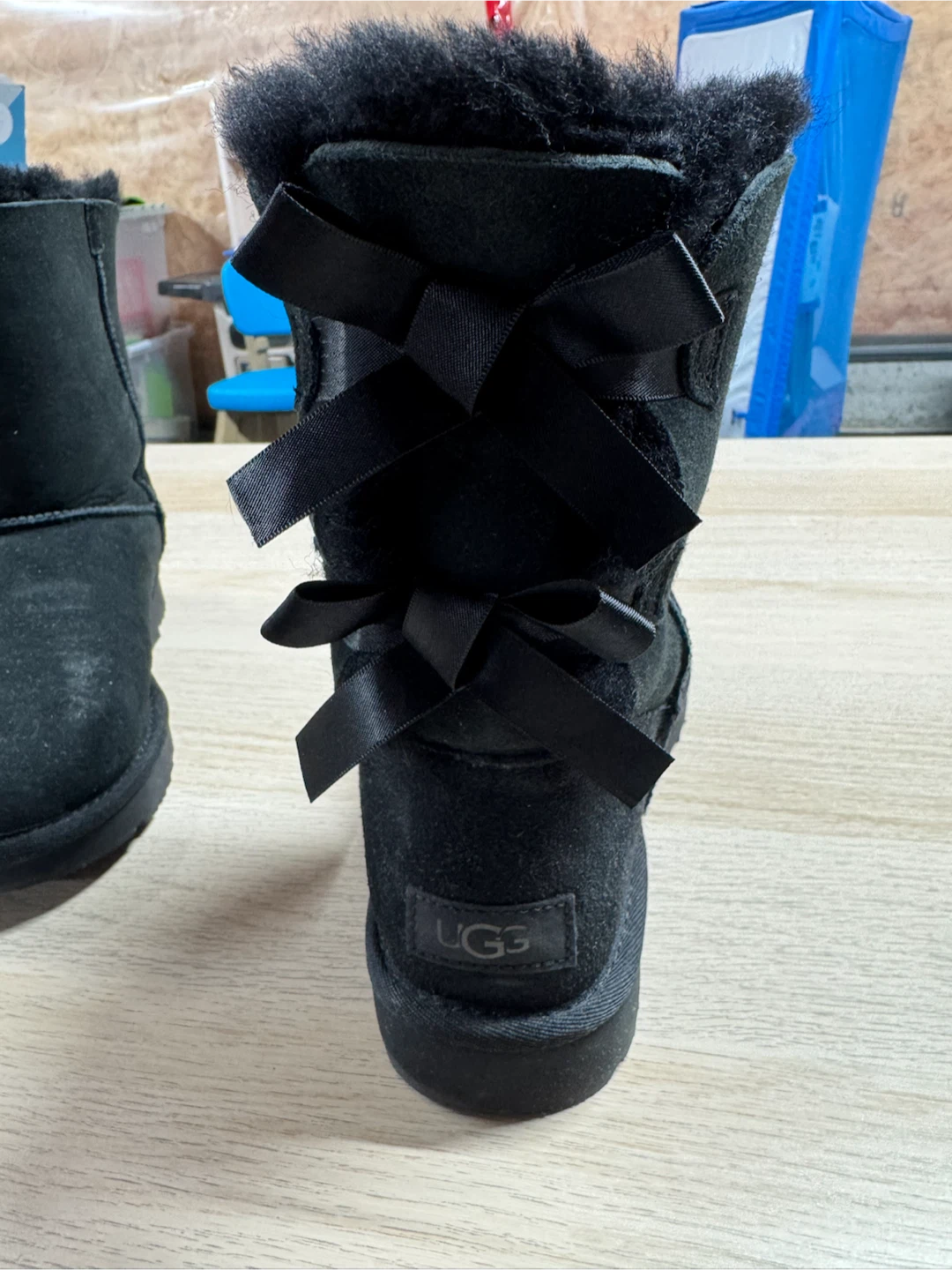 UGG Bailey Bow Tall Boots - Black - photo 2