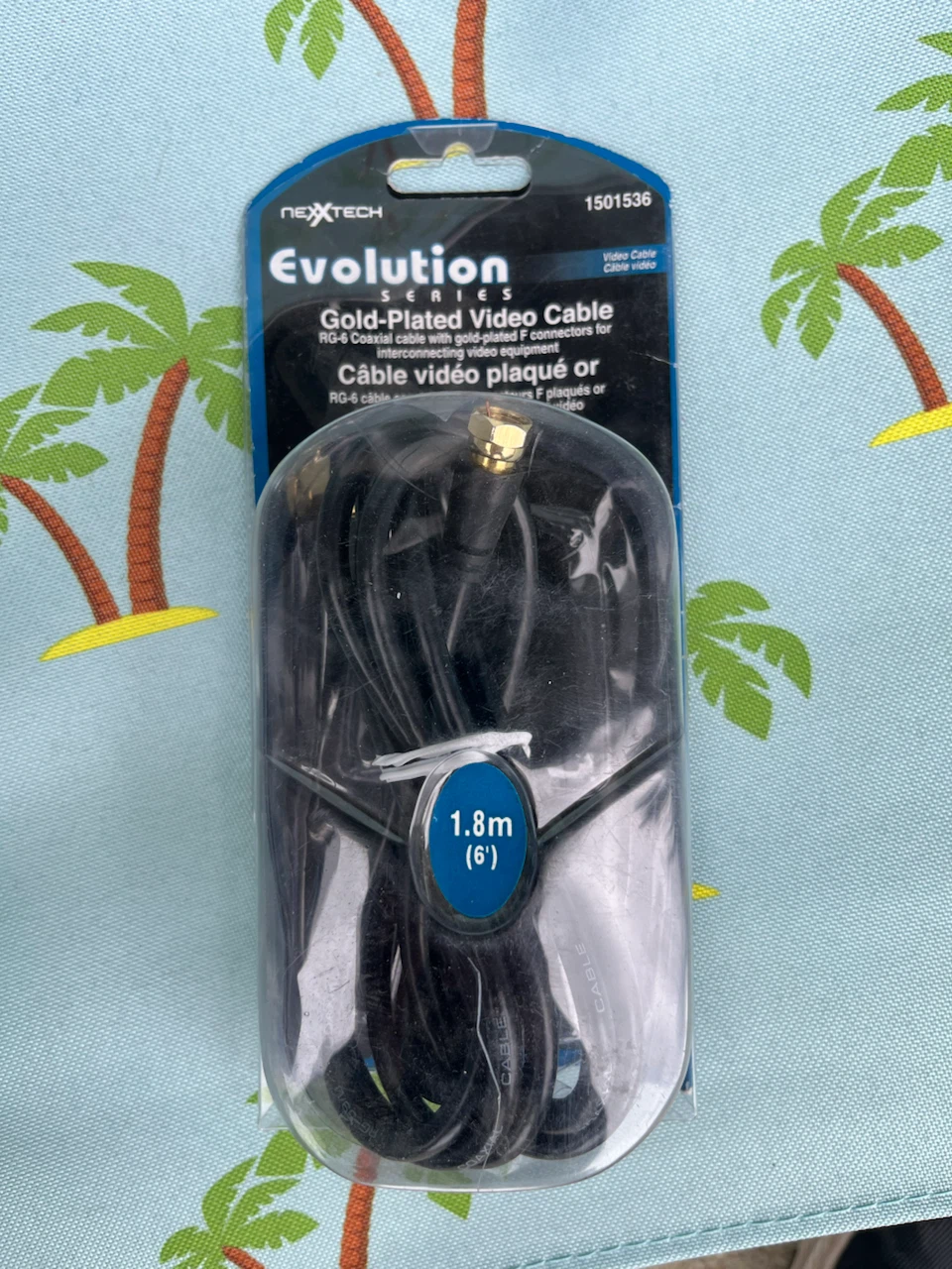 Nextech Evolution Gold-Plated Video Cable 1.8m (6')