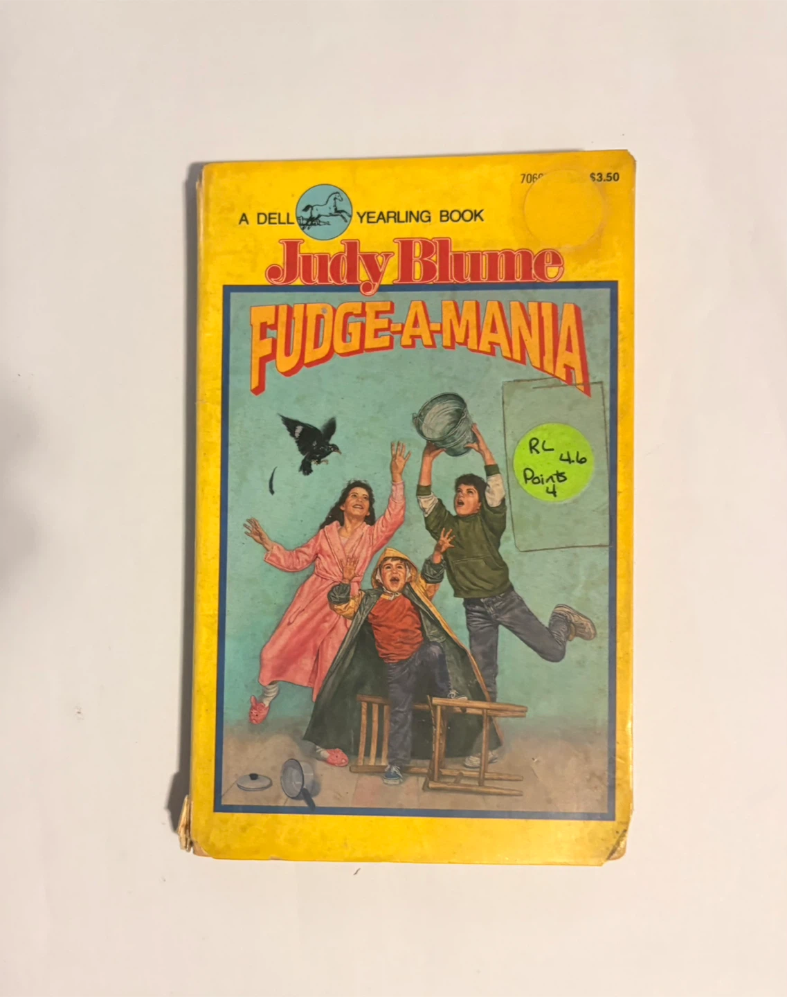 RETRO EDITION Fudge-a-Mania by Judy Blume
