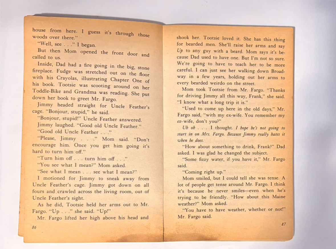 RETRO EDITION Fudge-a-Mania by Judy Blume - photo 3