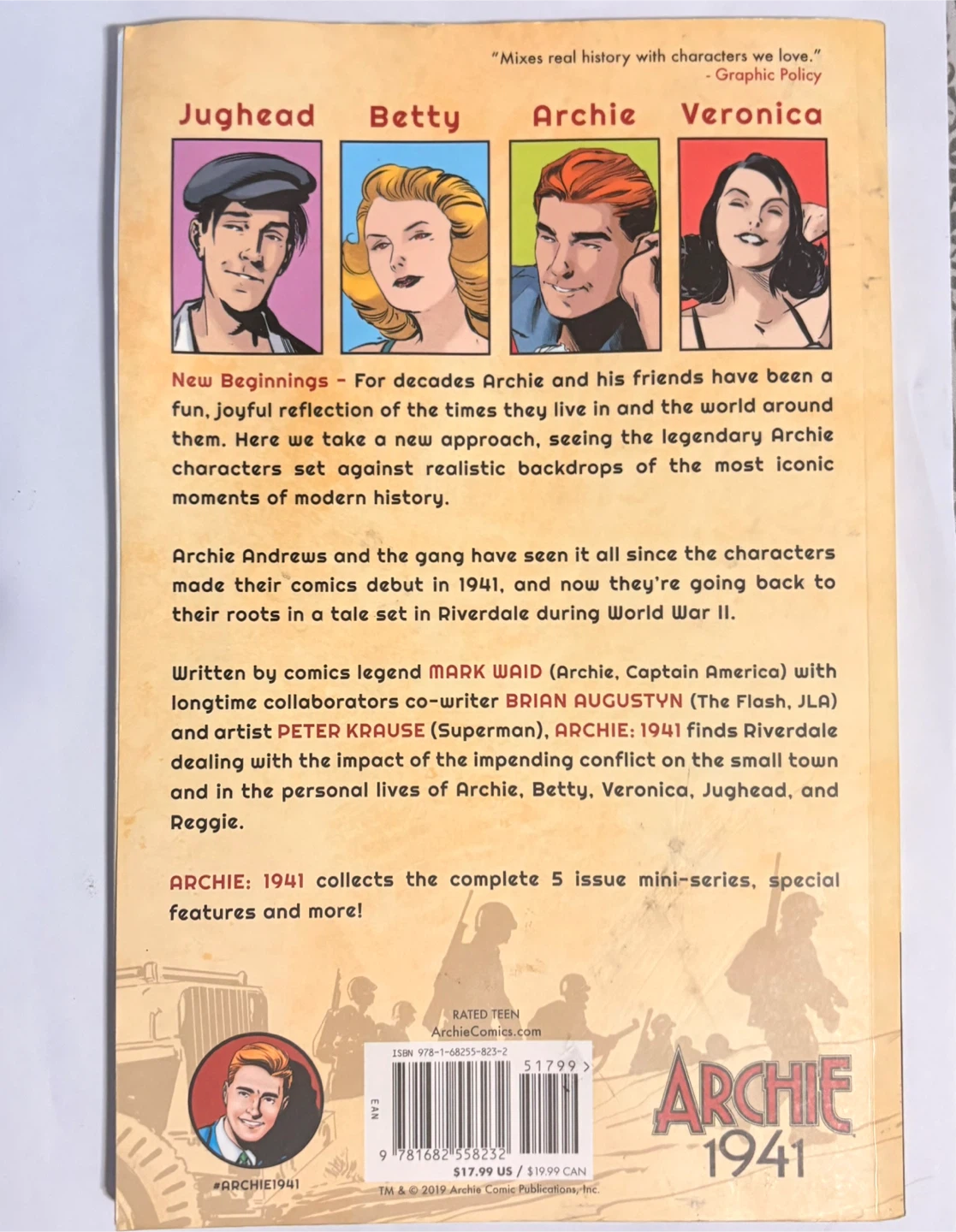 Archie: WW2 Graphic Novel - photo 3