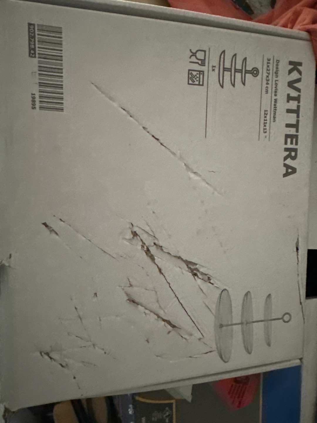 IKEA KVITTERA serving stand
