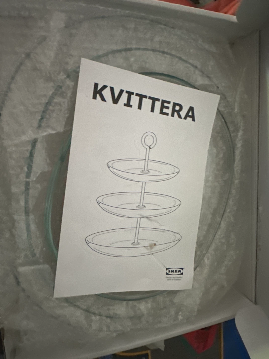 IKEA KVITTERA serving stand - photo 2