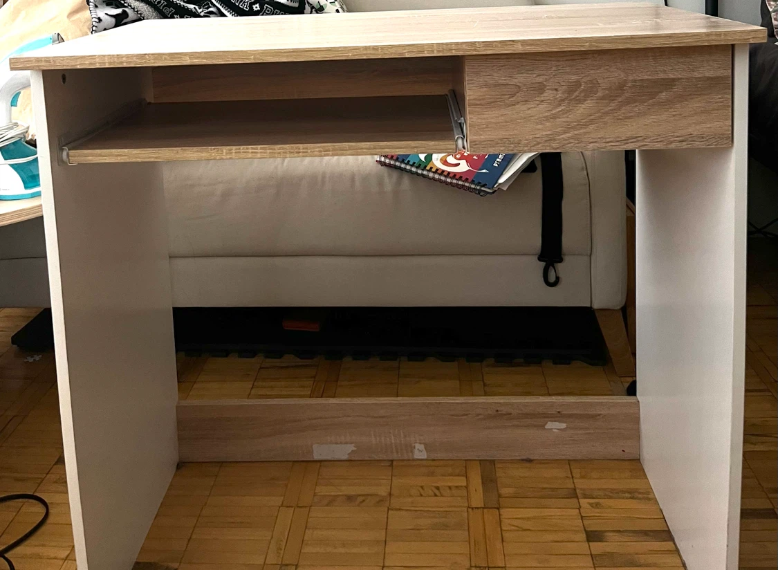 Desk with Drawer and slider