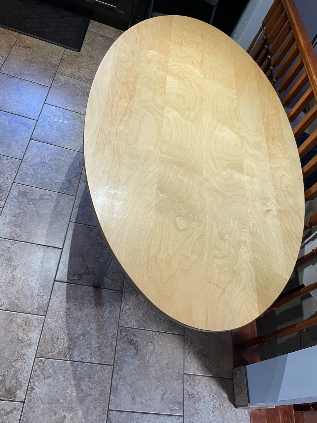 Oval Table Dining,Ellipse Shape…oak wood - photo 3