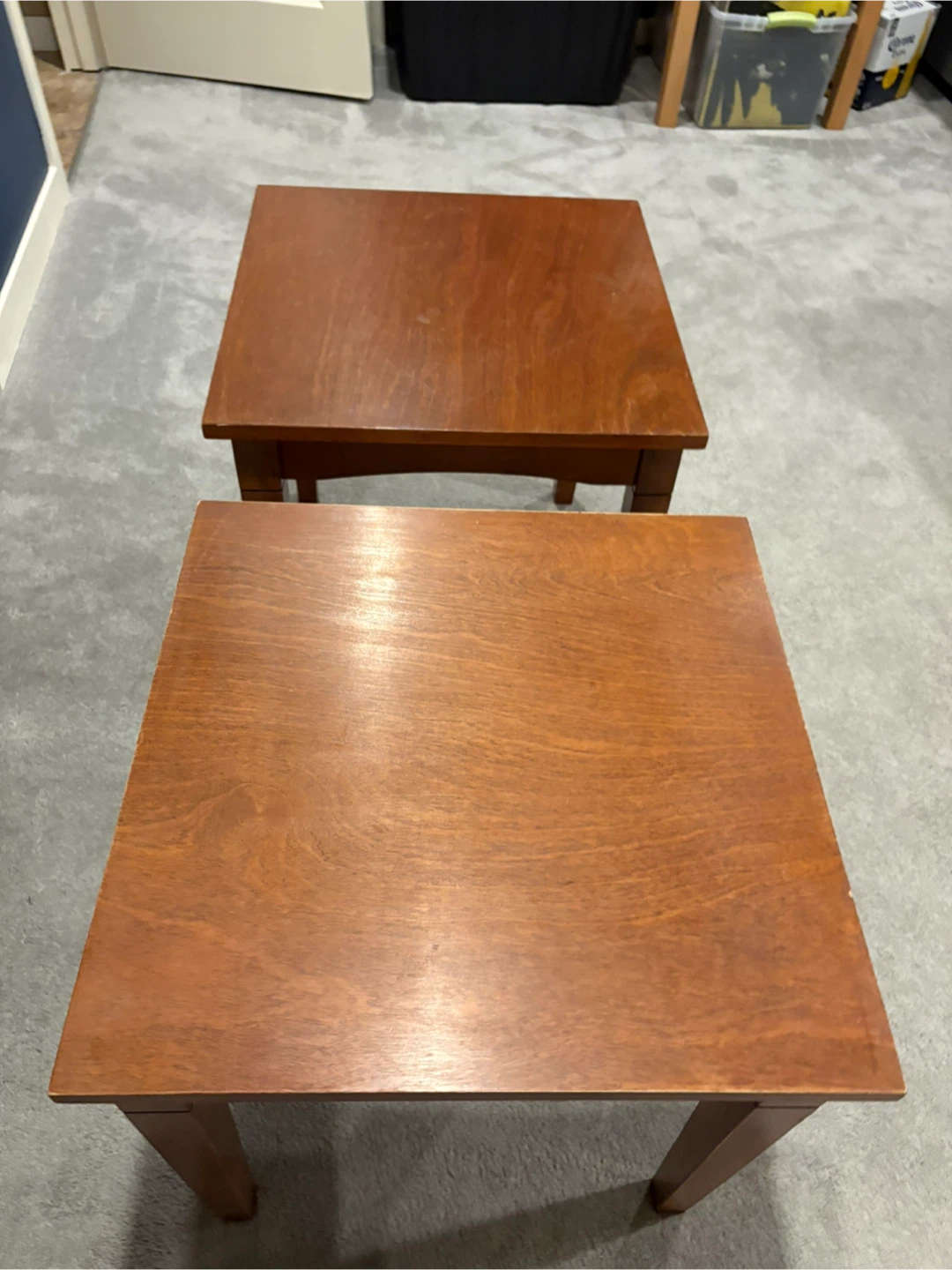 Wooden Side Tables (Set of 2)