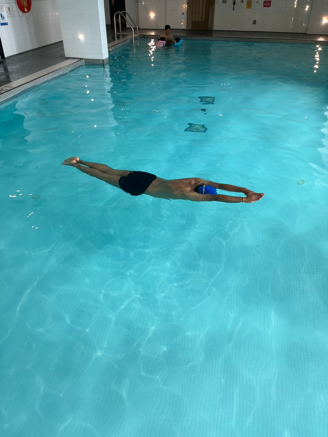 Swimming lesson