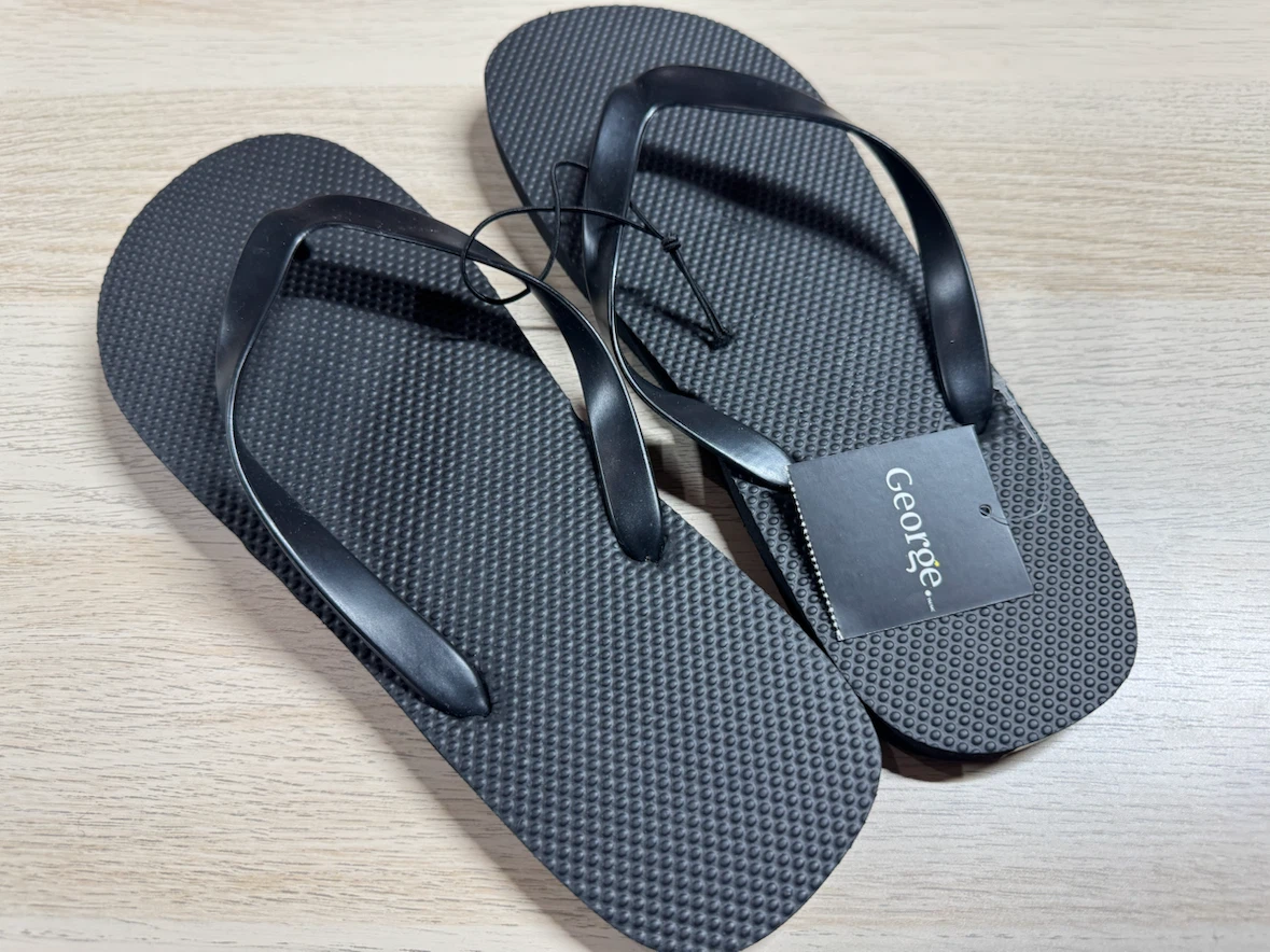 George Flip Flops Black Size L (11-12) - photo 3
