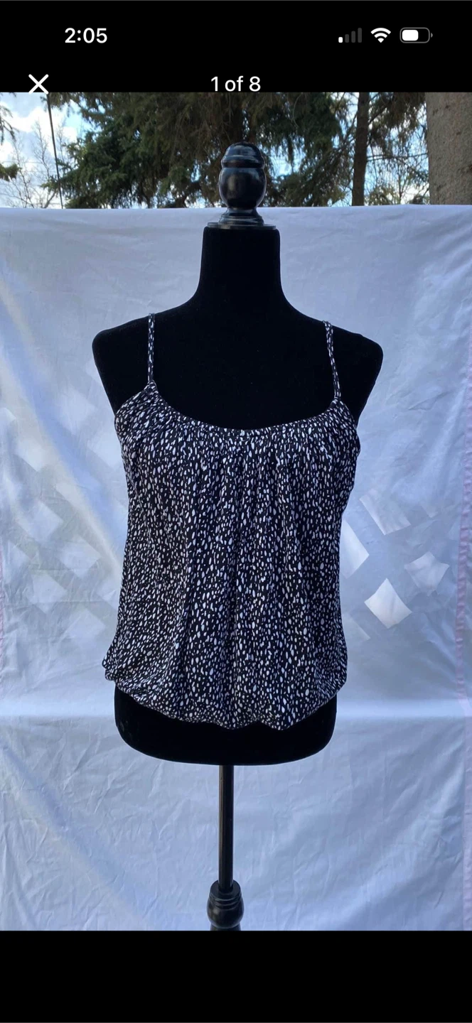 H&M Camisole Crop Shirt Top