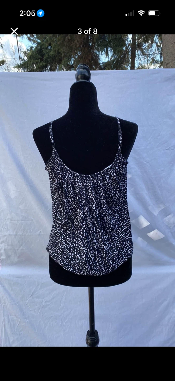 H&M Camisole Crop Shirt Top - photo 3