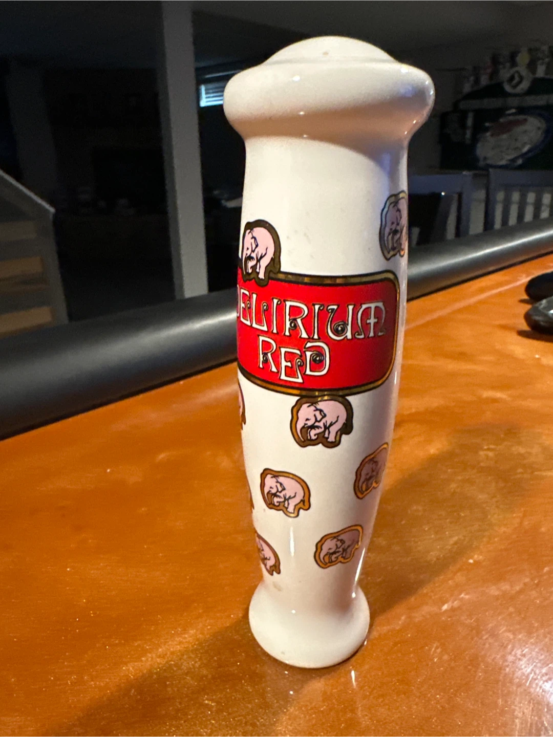 Delirium Red Beer Tap Handle - photo 3