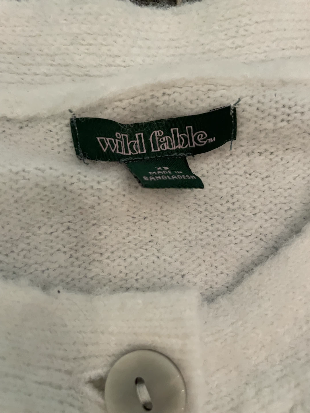 Wild Fable White Cardigan - photo 2