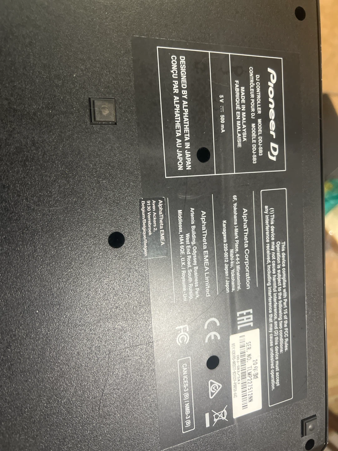 Pioneer DJ Controller DDJ-SB3 - photo 2