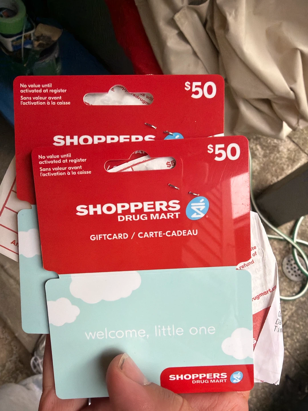 Two Shoppers Drug Mart $50 Gift Cards
