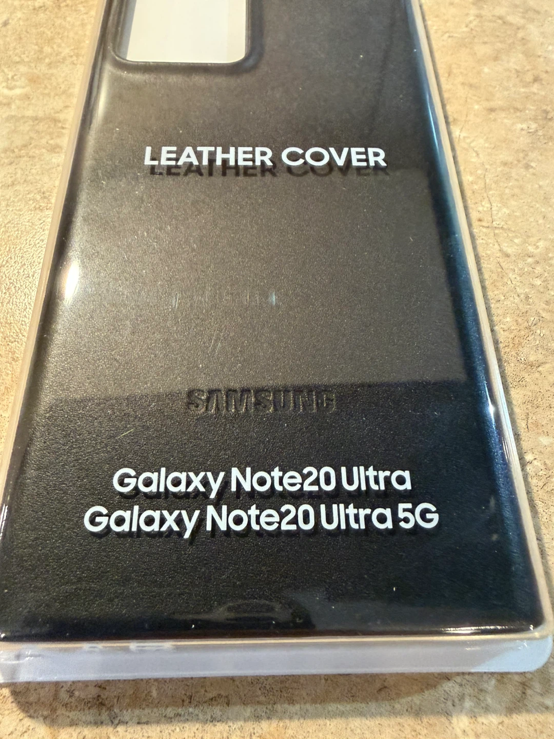 Samsung Galaxy Note20 Ultra Leather Cover