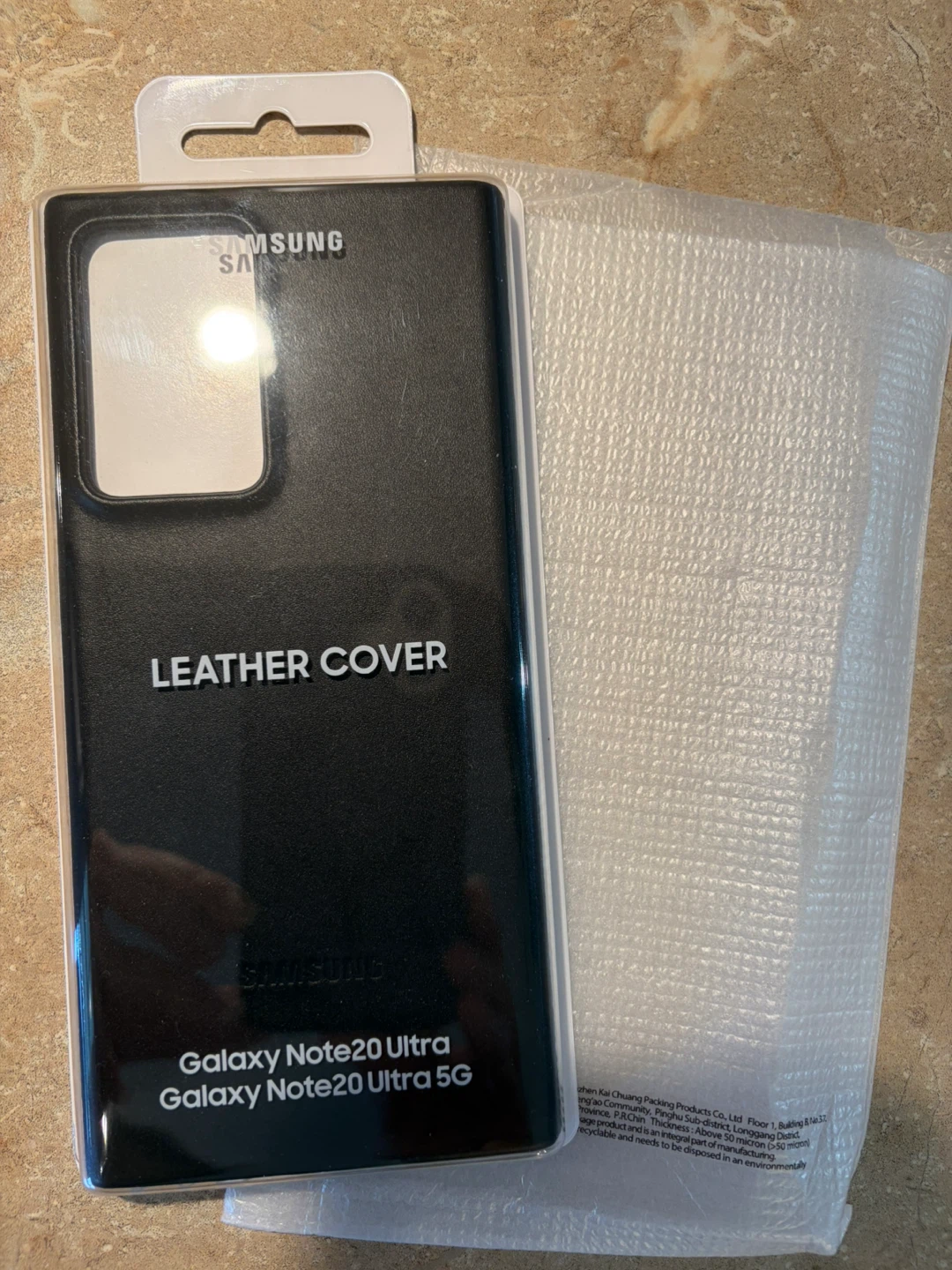 Samsung Galaxy Note20 Ultra Leather Cover - photo 4