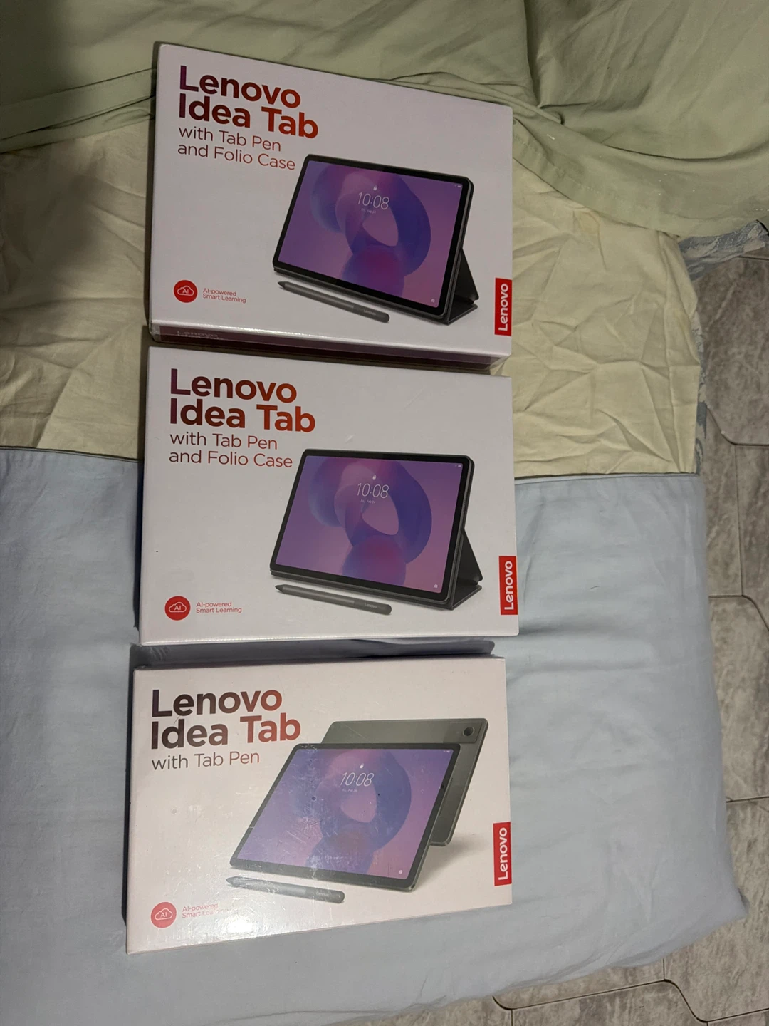 Lenovo Idea Tab with Tab Pen and Folio Case