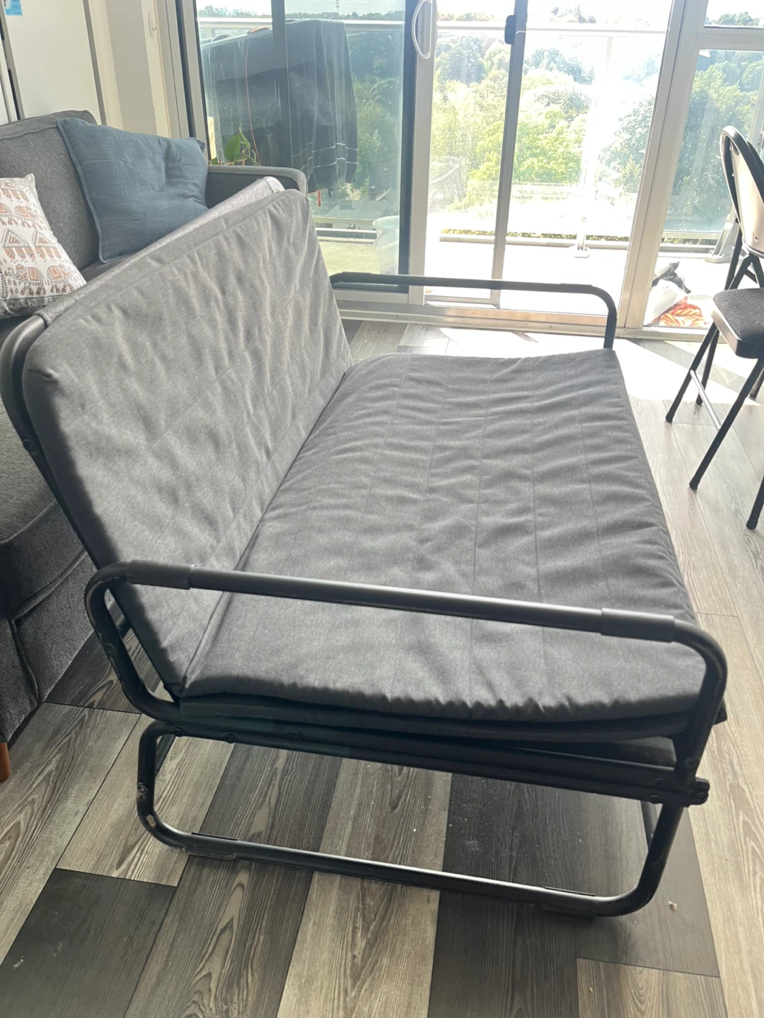 Convertible Grey Sofa Bed