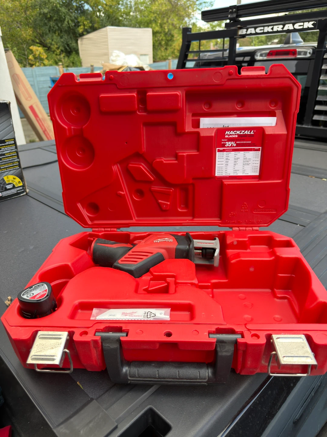 Milwaukee 12 Volt Cordless Hackzall Reciprocating Saw Kit