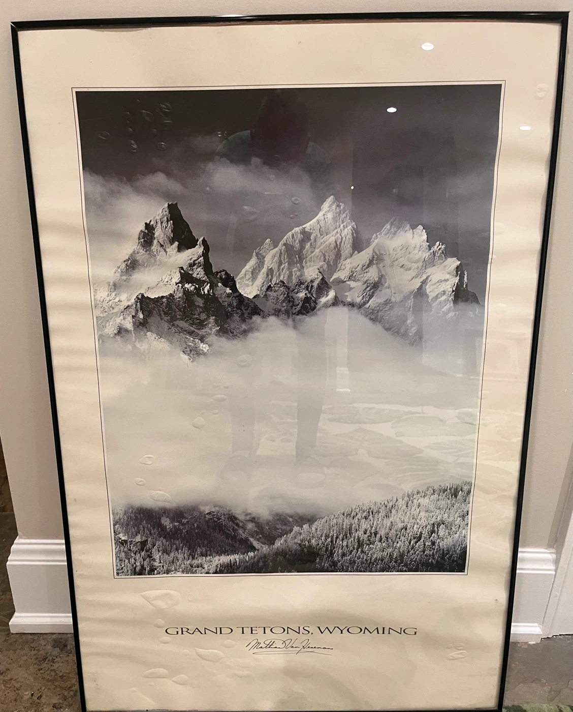 Grand Tetons Wyoming Mountain Print by Matthias Van Heeman