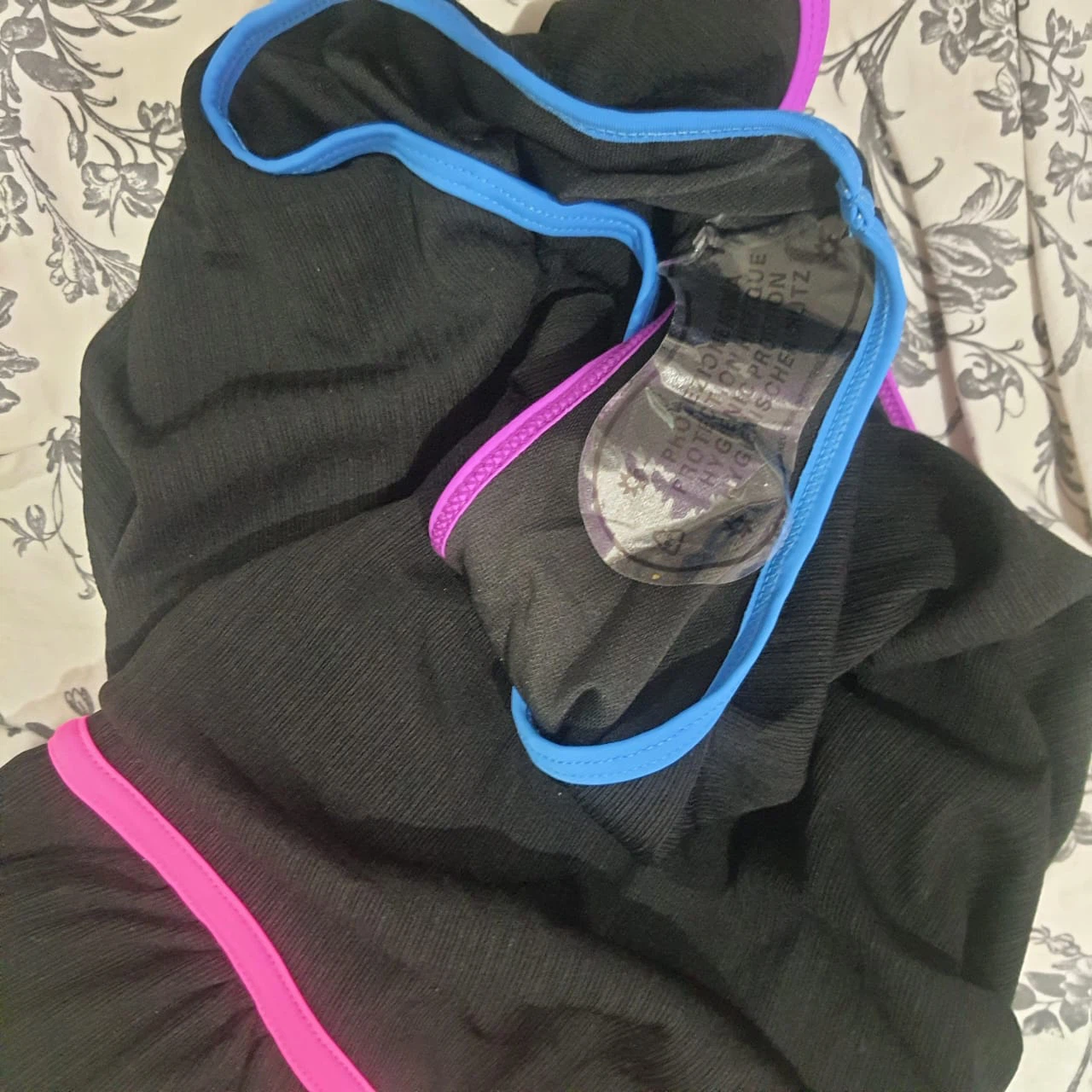 POPVIl One-Piece Swimsuit - Black with Neon Trim - photo 5