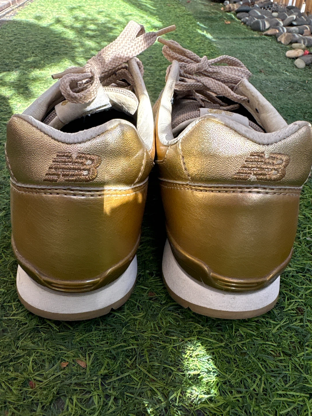 New Balance 996 Women's Gold Sneakers - photo 2