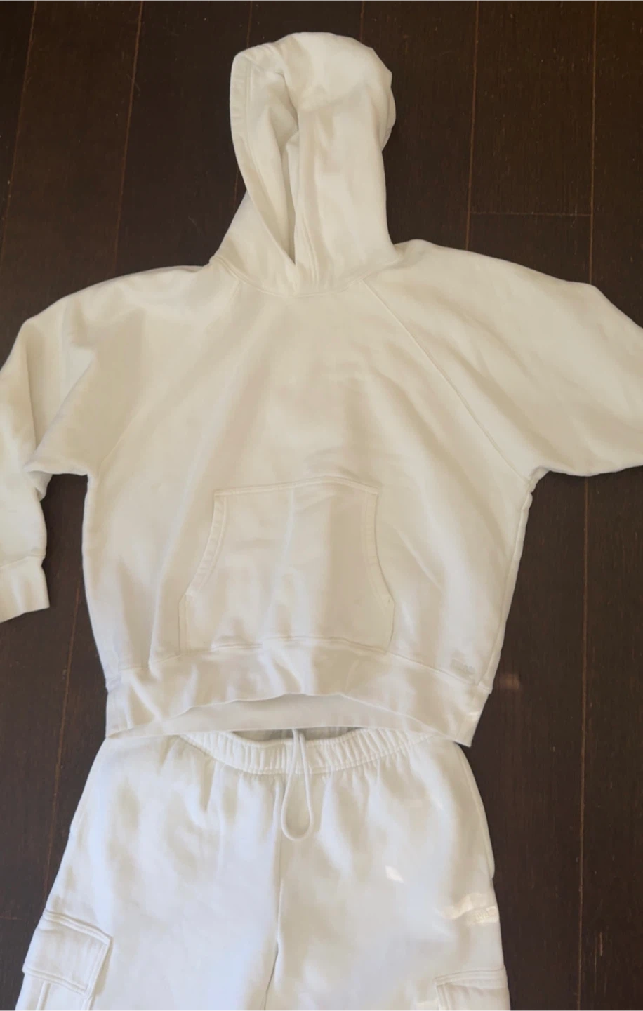 Aritzia Sweatfleece White Matching Set - photo 3
