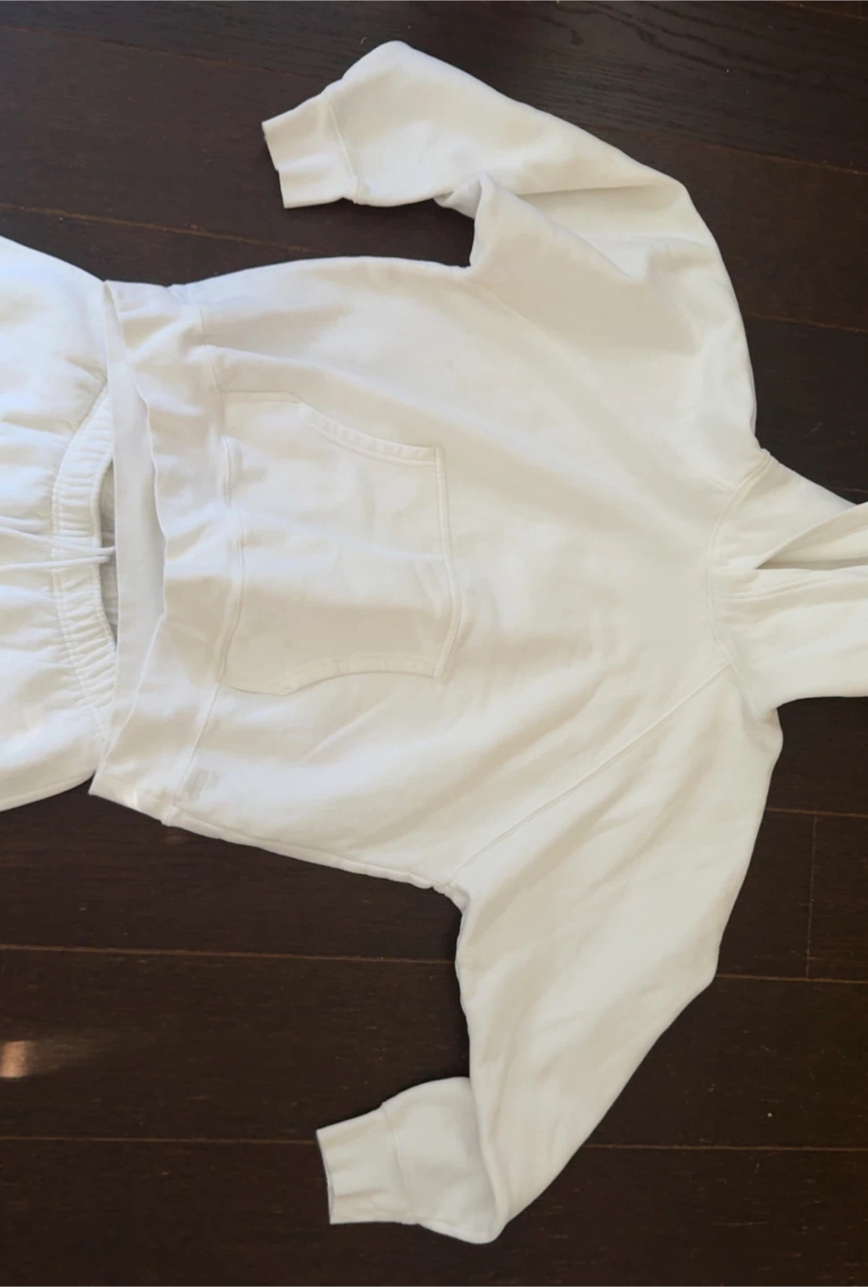 Aritzia Sweatfleece White Matching Set - photo 4