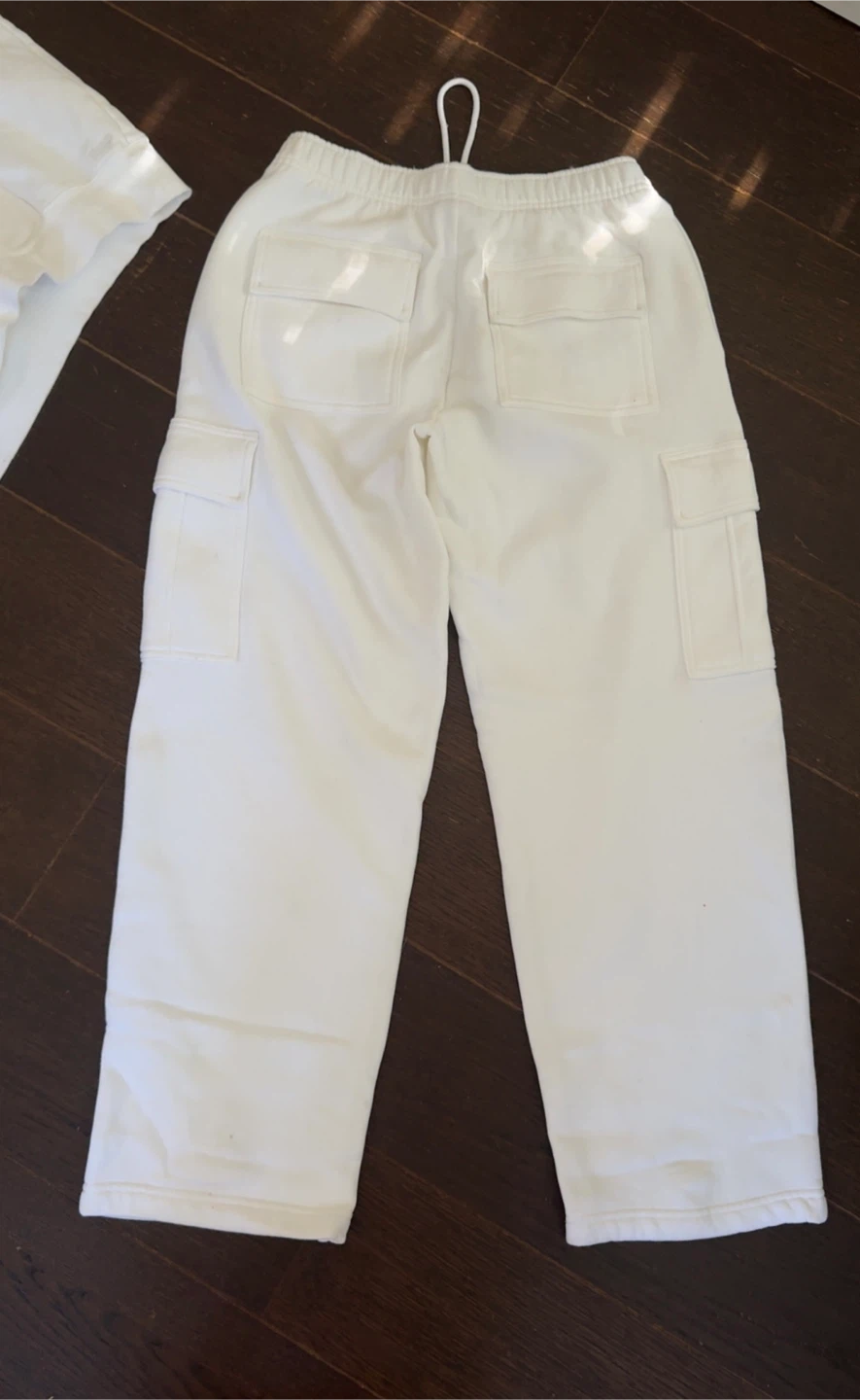 Aritzia Sweatfleece White Matching Set - photo 5
