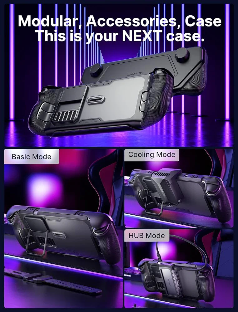 JSAUX ModCase for Steam Deck & 11-in-1 Docking Station - photo 3