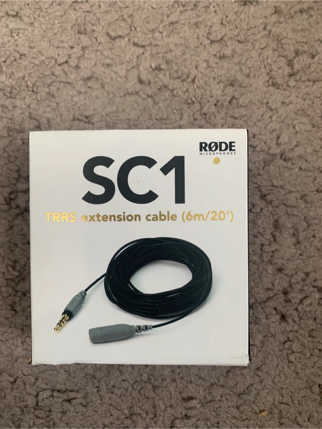 Rode SC1 TRRS Extension Cable 20 Feet