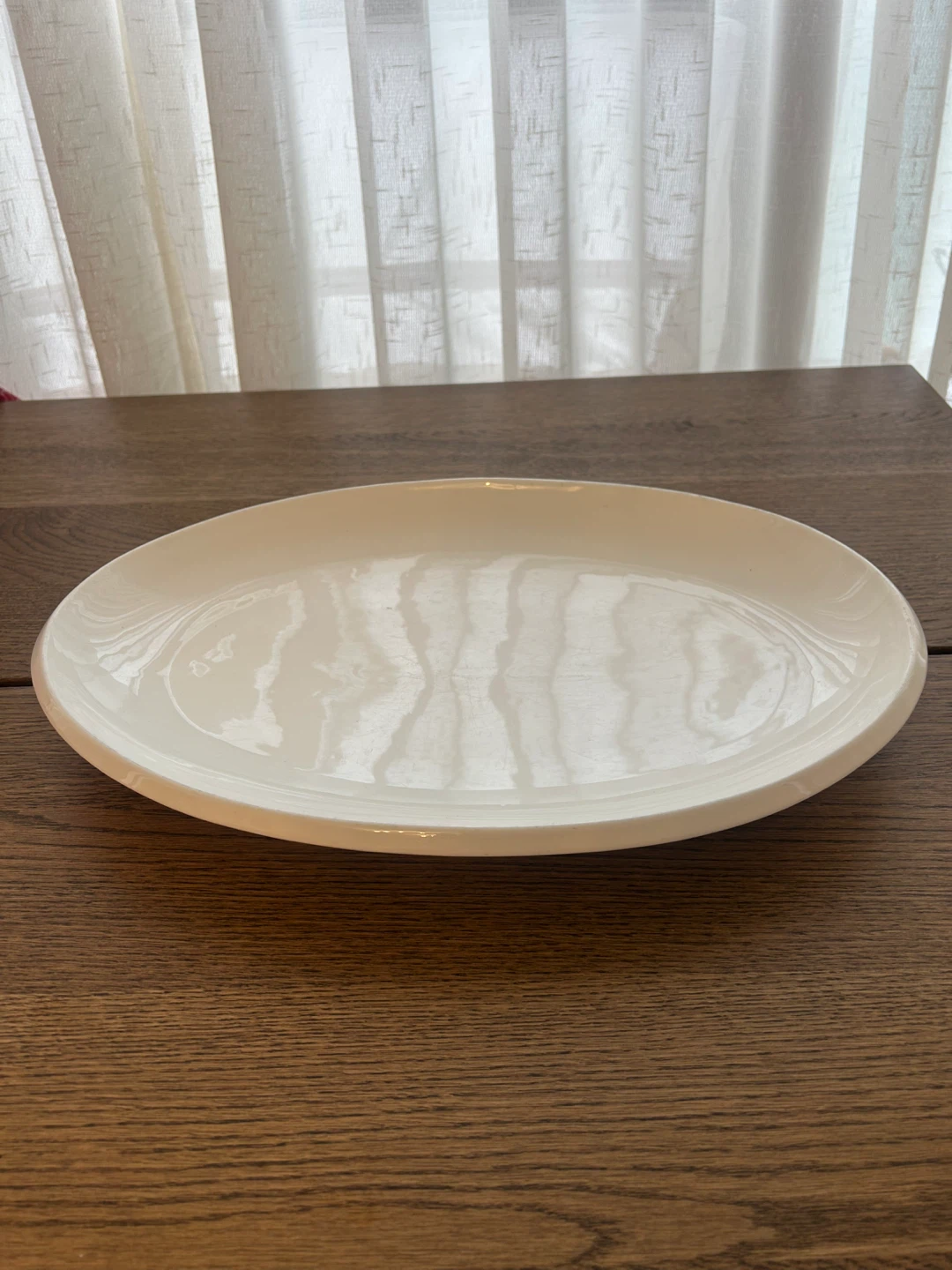 White Oval Serving Platter