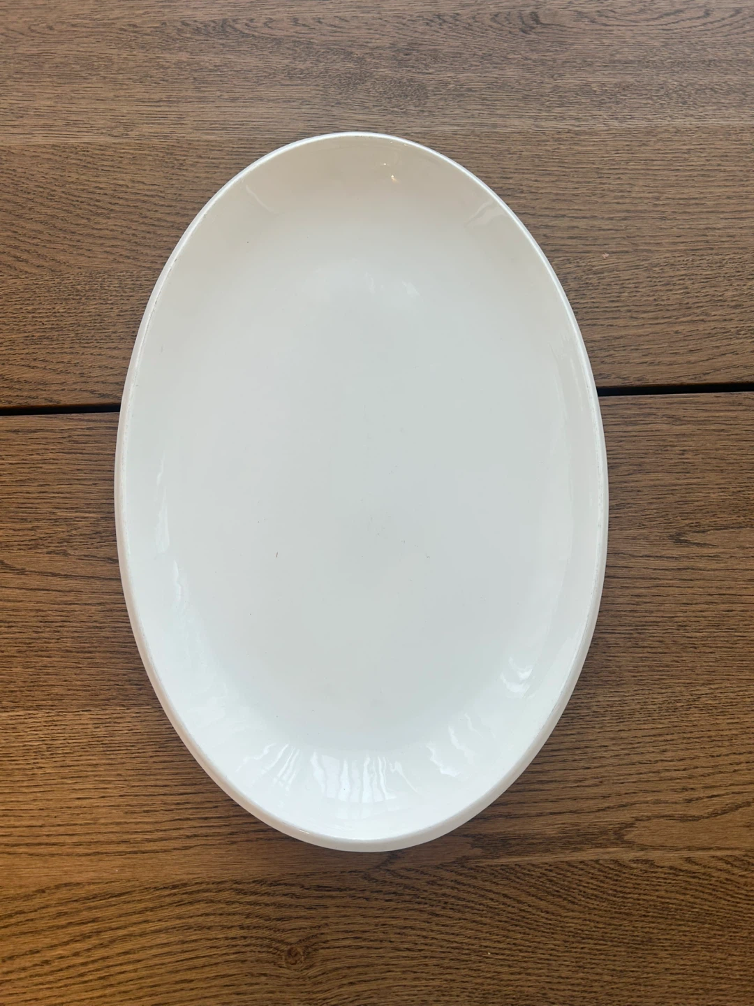 White Oval Serving Platter - photo 4
