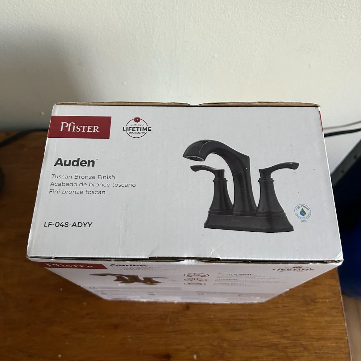 Pfister Auden 4" Centerset Bathroom Faucet - Tuscan Bronze - photo 5