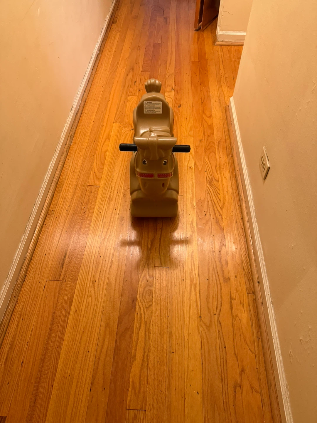 Brown Rocking Horse Toy