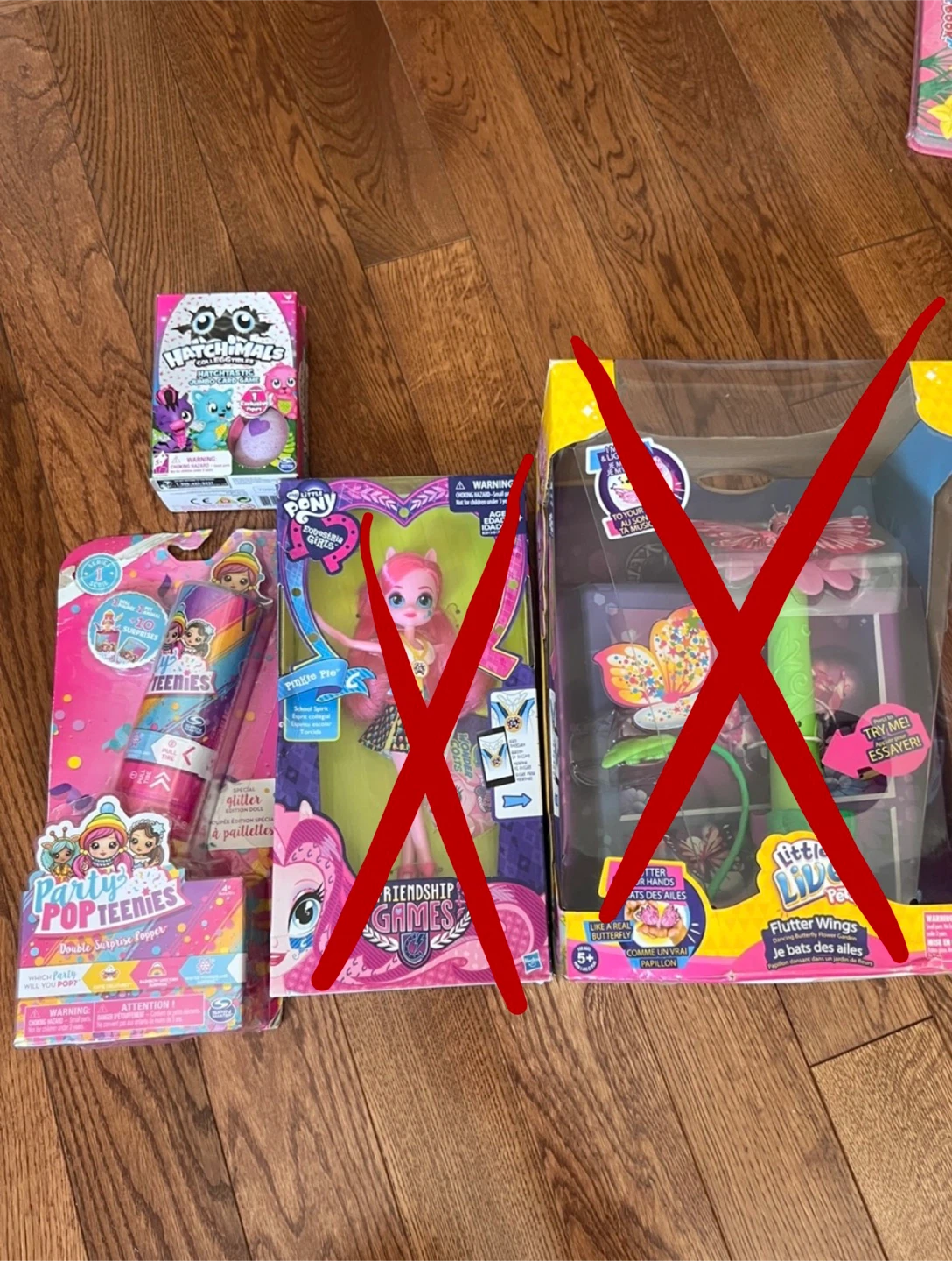 Variety of Girl Toys