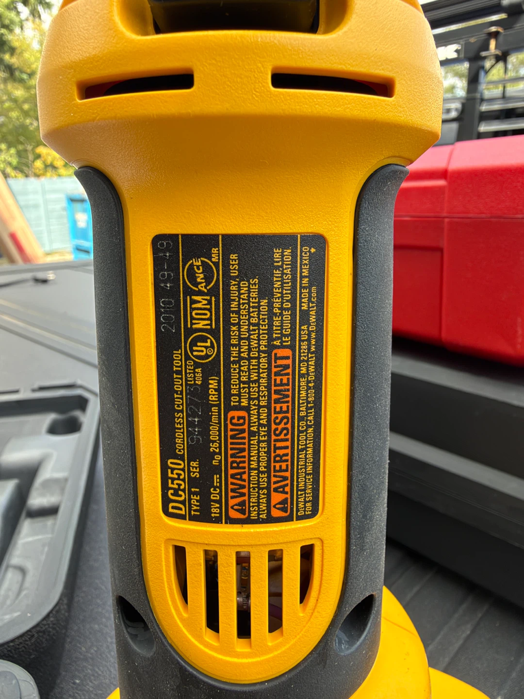 DEWALT DC550 Cordless Cut-Out Tool 18V XRP - photo 4