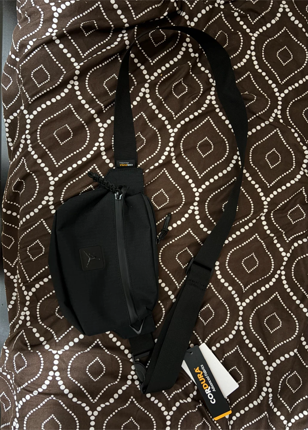 Jordan Cordura Sling Bag - Black