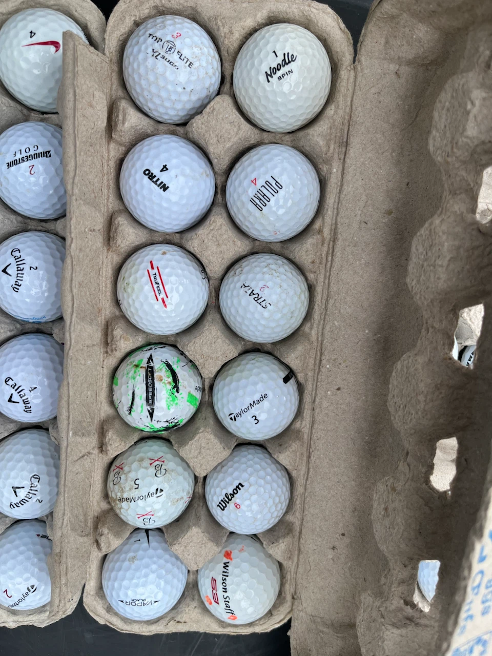 48 Mixed Brand Golf Balls (Approx. 40+) - photo 2