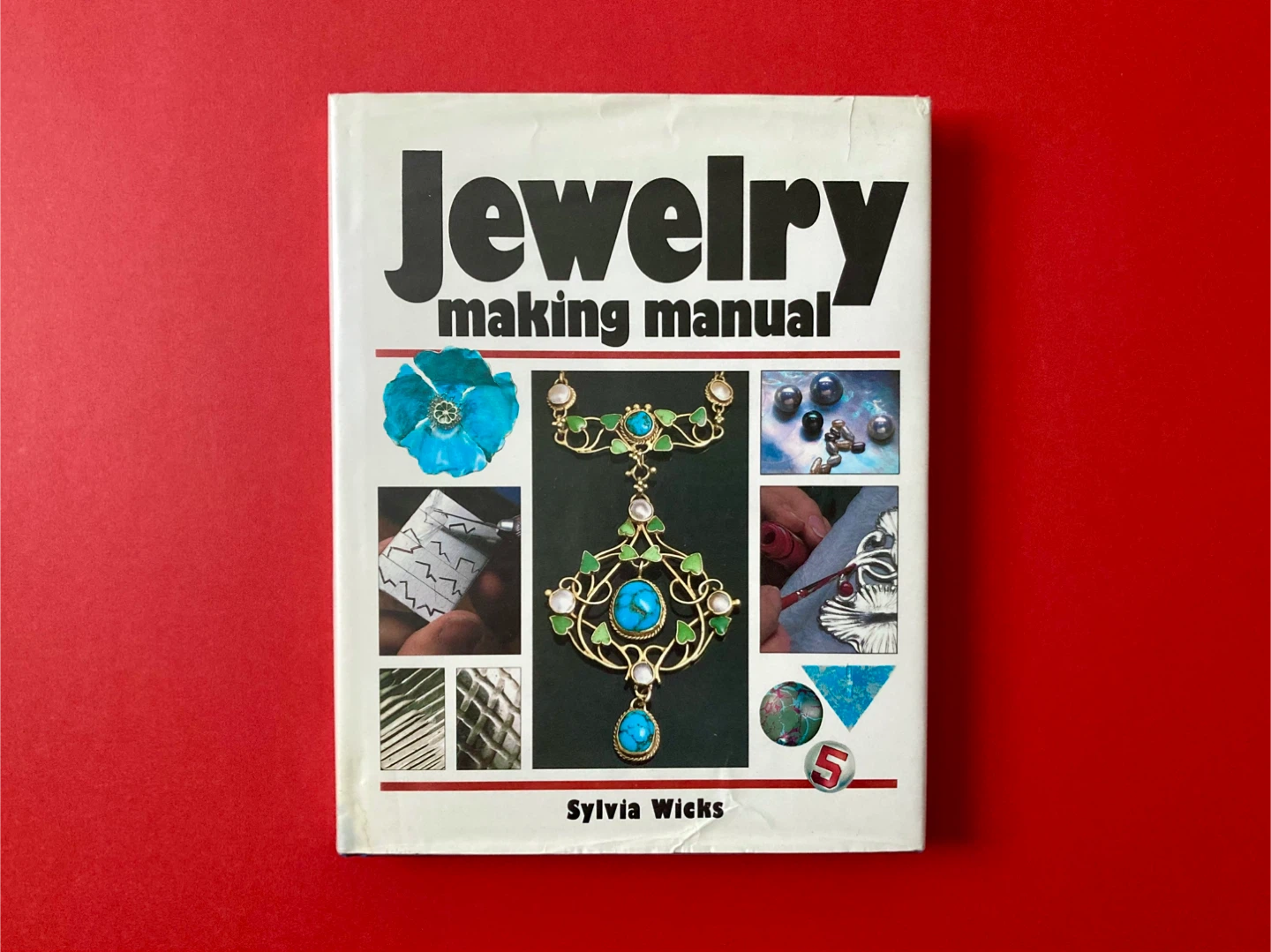 Vintage Hardcover Jewelry Making Manual (1985 Edition)