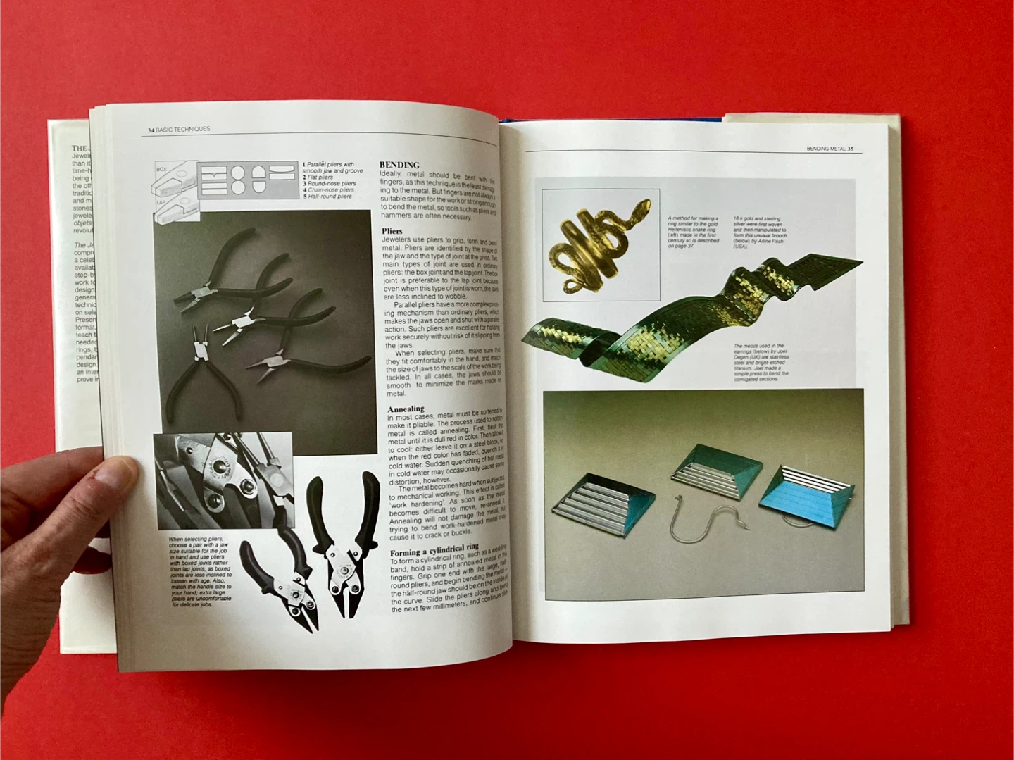 Vintage Hardcover Jewelry Making Manual (1985 Edition) - photo 5