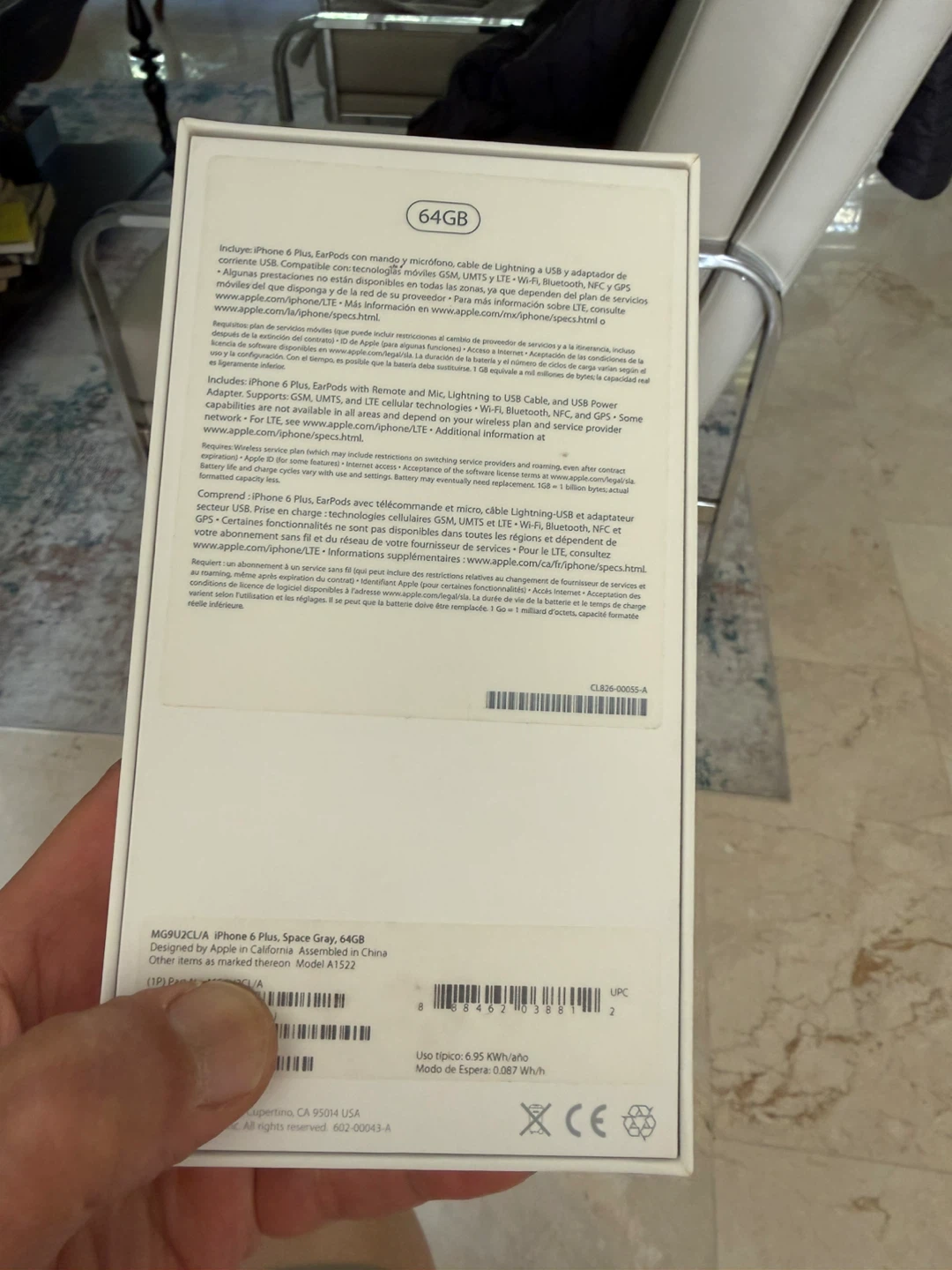 Apple iPhone 6 Plus (64GB, Space Gray) - photo 2