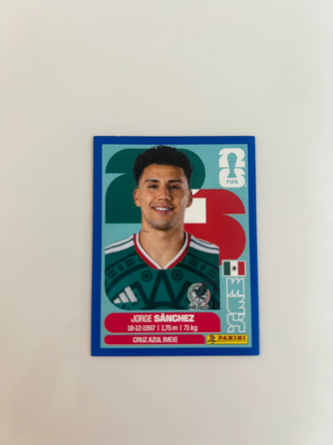 Panini FIFA World Cup 2026 Jorge Sánchez Sticker MEX 4