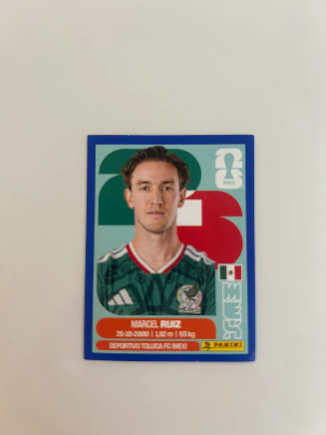 Panini FIFA World Cup 2026 Marcel Ruiz Card