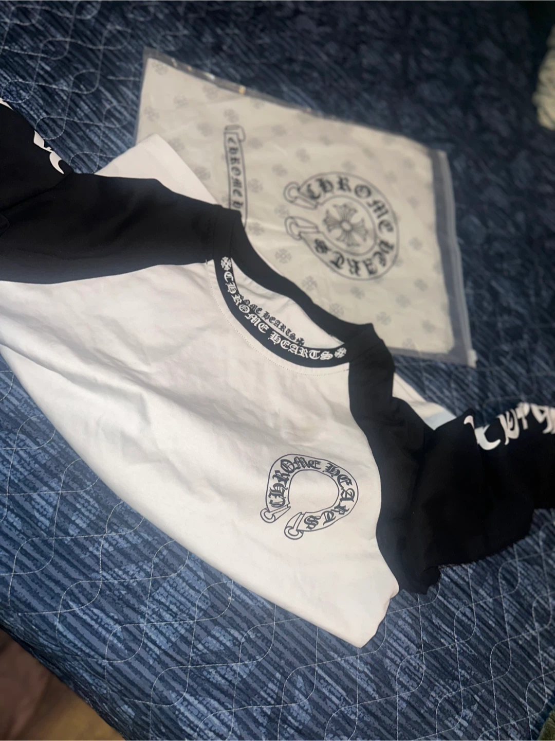 Chrome Hearts Baseball Long Sleeve Tee - photo 2