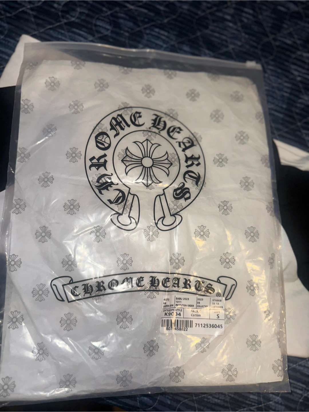 Chrome Hearts Baseball Long Sleeve Tee - photo 4